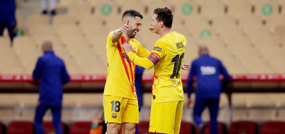 Pique, Busquets, Sergi Roberto si Jordi Alba, nevoiti sa renunte la o parte din bani pentru ca Messi sa poata semna cu Barcelona_5
