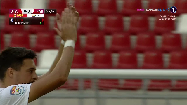 Gest superb facut de fanii de la UTA! Adrian Petre, aplaudat de intreg stadionul la iesirea de pe teren_13