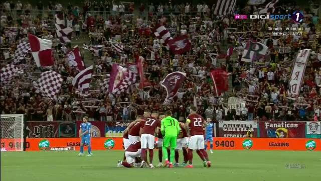 Atmosfera senzationala facuta de fanii Rapidului la revenirea in Liga 1! Fotbalul romanesc, mai 