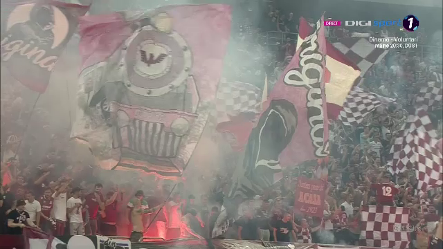 Atmosfera senzationala facuta de fanii Rapidului la revenirea in Liga 1! Fotbalul romanesc, mai 