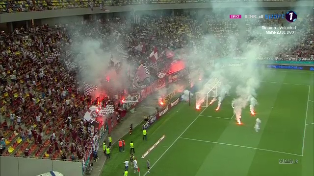 Atmosfera senzationala facuta de fanii Rapidului la revenirea in Liga 1! Fotbalul romanesc, mai 