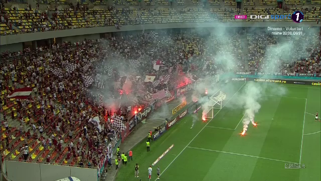 Atmosfera senzationala facuta de fanii Rapidului la revenirea in Liga 1! Fotbalul romanesc, mai 