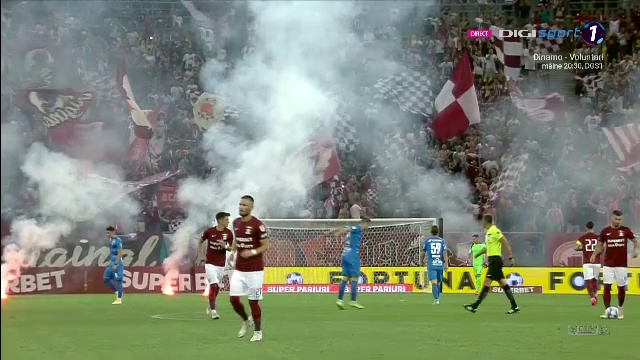 Atmosfera senzationala facuta de fanii Rapidului la revenirea in Liga 1! Fotbalul romanesc, mai 