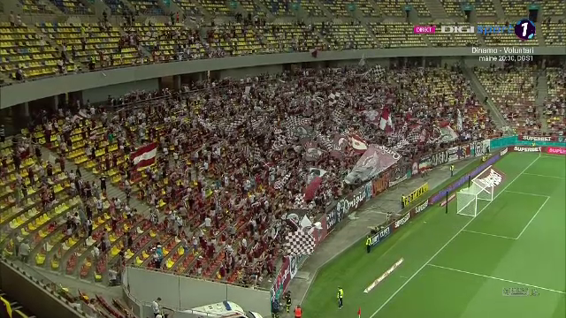 Atmosfera senzationala facuta de fanii Rapidului la revenirea in Liga 1! Fotbalul romanesc, mai 