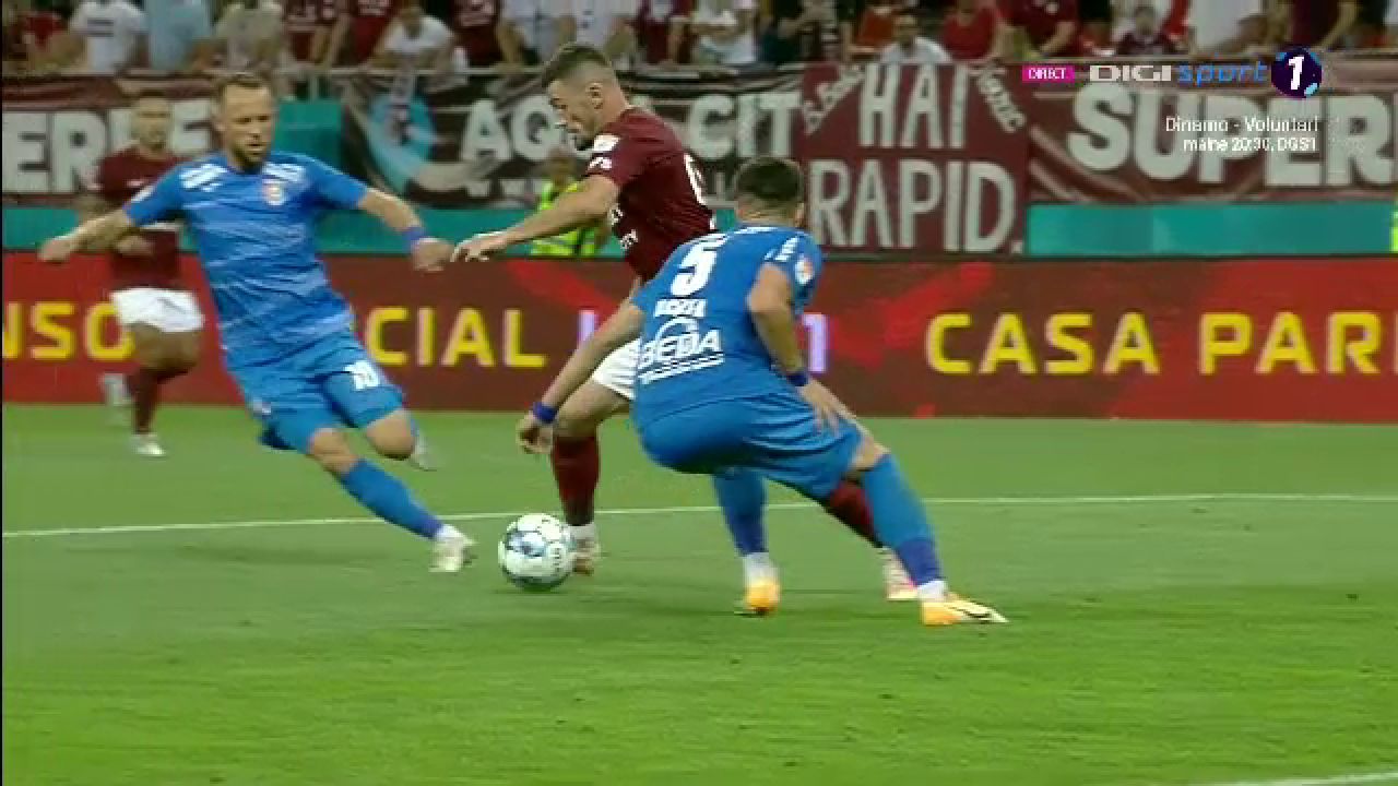 Moment istoric pe Arena Nationala! Rapid marcheaza primul gol in Liga 1 dupa o pauza de sase ani_6