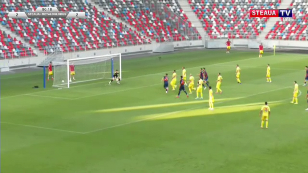 CSA Steaua, remiză &icirc;n ultimul amical &icirc;nainte de startul din Liga 2! Gafă mare a portarului de 15 ani al &bdquo;militarilor&rdquo;