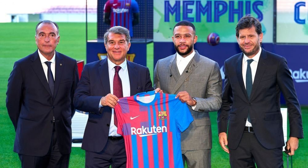 Memphis, prezentat oficial la Barcelona! Care au fost primele declarații ale atacantului_3