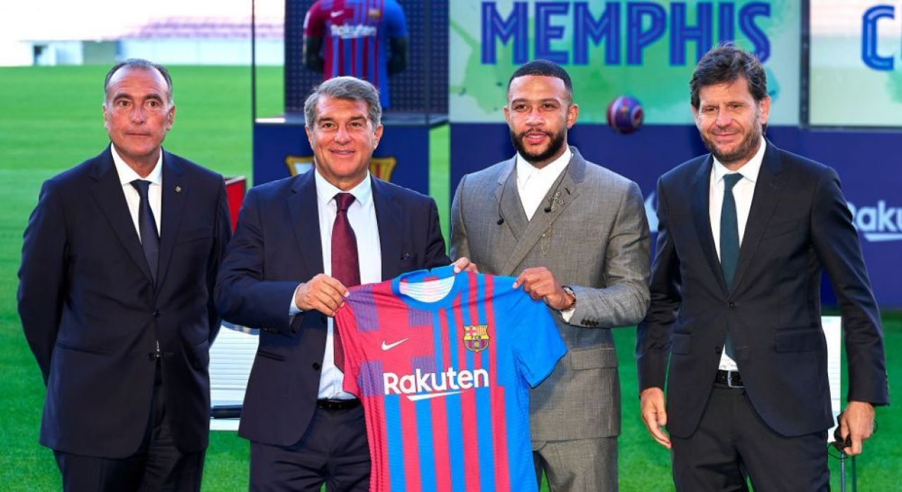 Memphis, prezentat oficial la Barcelona! Care au fost primele declarații ale atacantului_3