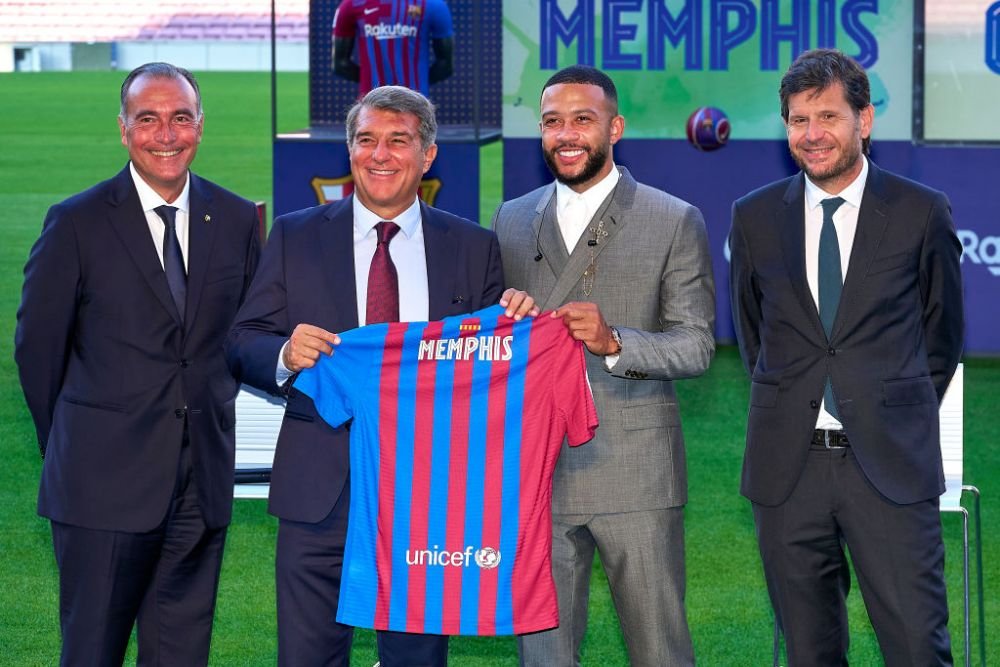 Memphis, prezentat oficial la Barcelona! Care au fost primele declarații ale atacantului_4