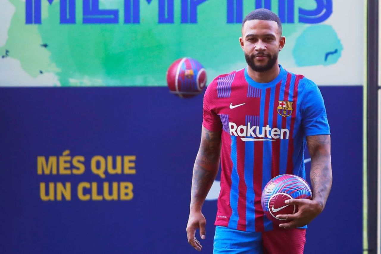 Memphis, prezentat oficial la Barcelona! Care au fost primele declarații ale atacantului_5