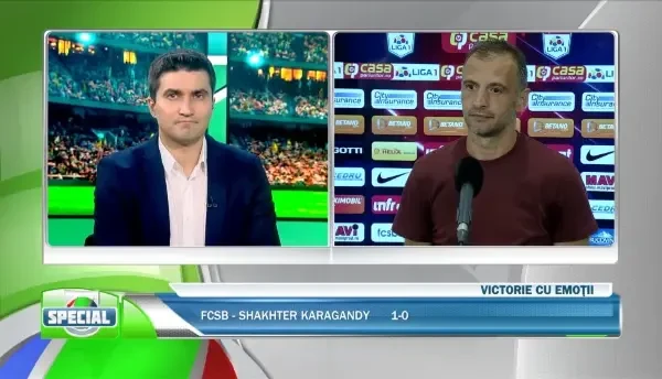 EXCLUSIV | &bdquo;Știu de două ocazii, nu știu de șase!&rdquo; Reacția lui Todoran după victoria din Conference League!