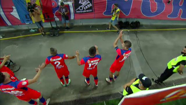 EXCLUSIV | Imagini superbe de pe Arena Națională! Jucătorii FCSB-ului s-au bucurat alături de galerie de victoria cu Shakhter_1