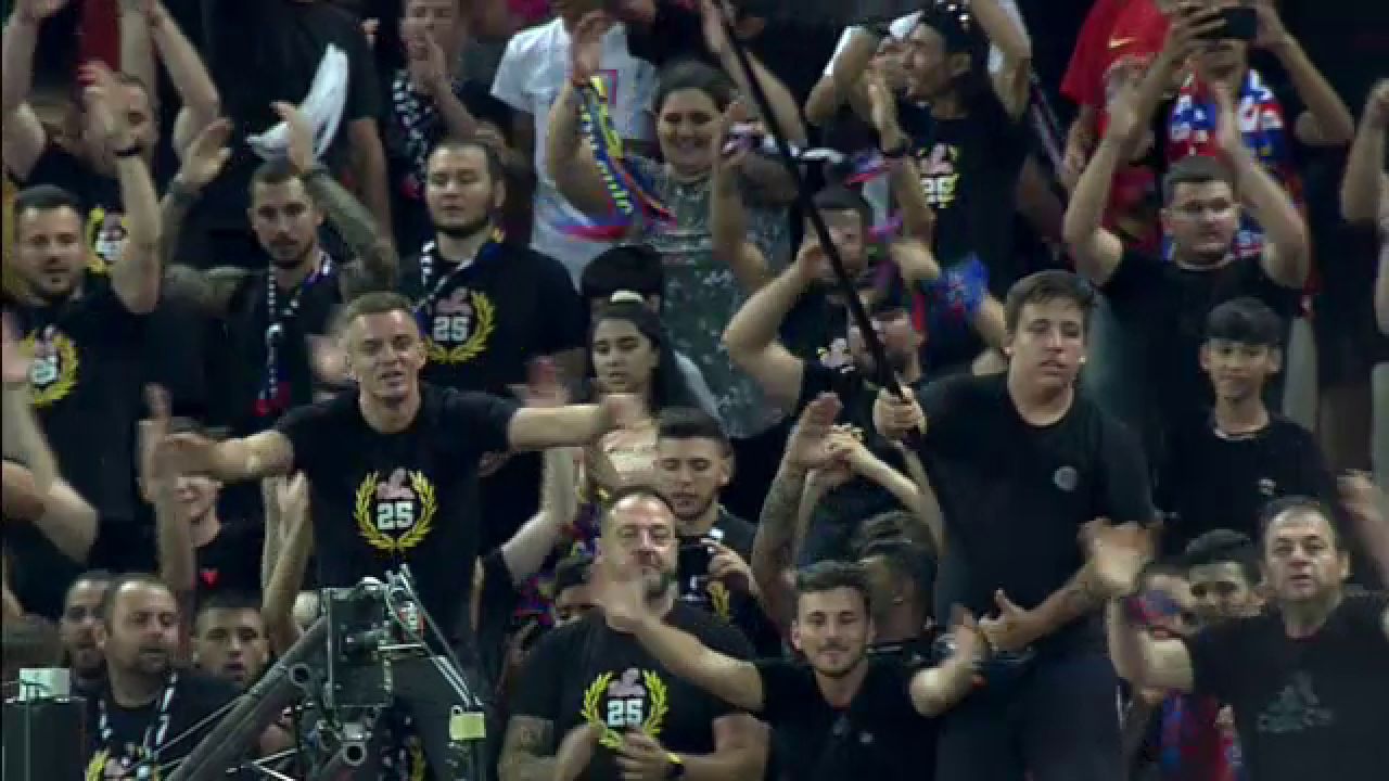 EXCLUSIV | Imagini superbe de pe Arena Națională! Jucătorii FCSB-ului s-au bucurat alături de galerie de victoria cu Shakhter_5