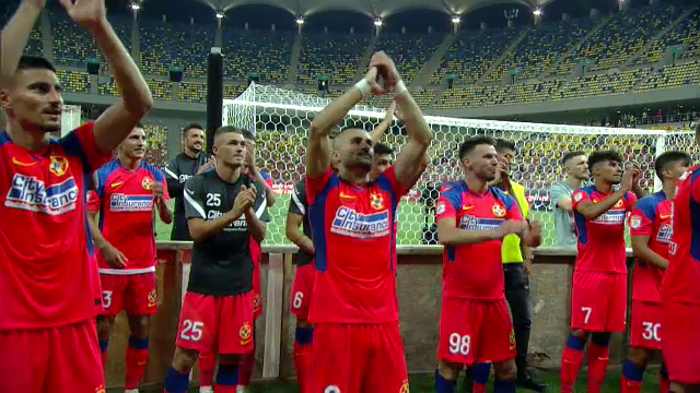 EXCLUSIV | Imagini superbe de pe Arena Națională! Jucătorii FCSB-ului s-au bucurat alături de galerie de victoria cu Shakhter_13