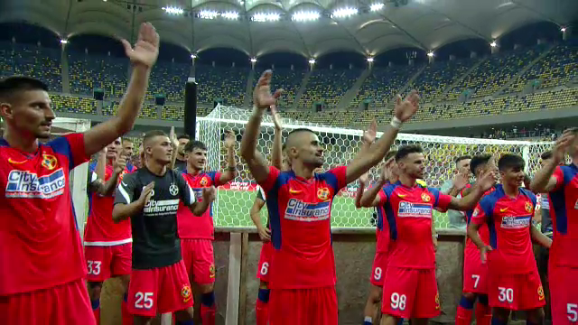 EXCLUSIV | Imagini superbe de pe Arena Națională! Jucătorii FCSB-ului s-au bucurat alături de galerie de victoria cu Shakhter_14
