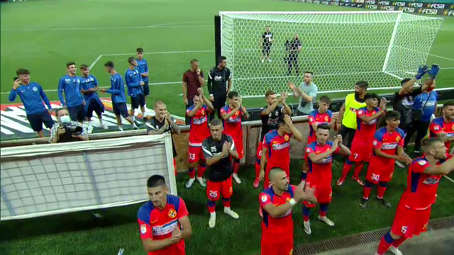 EXCLUSIV | Imagini superbe de pe Arena Națională! Jucătorii FCSB-ului s-au bucurat alături de galerie de victoria cu Shakhter_18