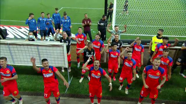 EXCLUSIV | Imagini superbe de pe Arena Națională! Jucătorii FCSB-ului s-au bucurat alături de galerie de victoria cu Shakhter_20