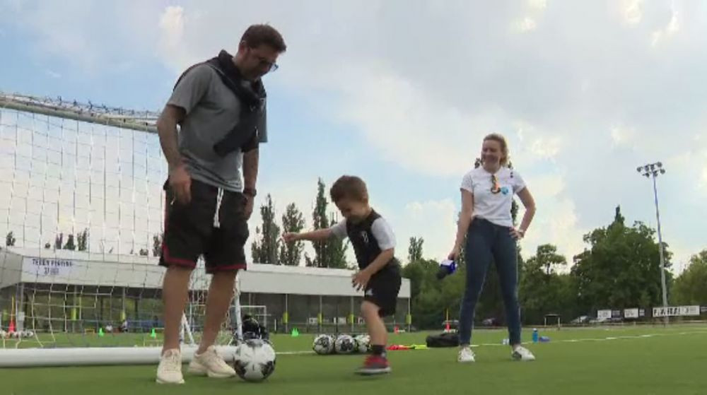 VIDEO | &bdquo;Am pregătit ceva special!&rdquo; Mutu, gest emoționant pentru fiul său &icirc;nainte de duelul cu Dinamo