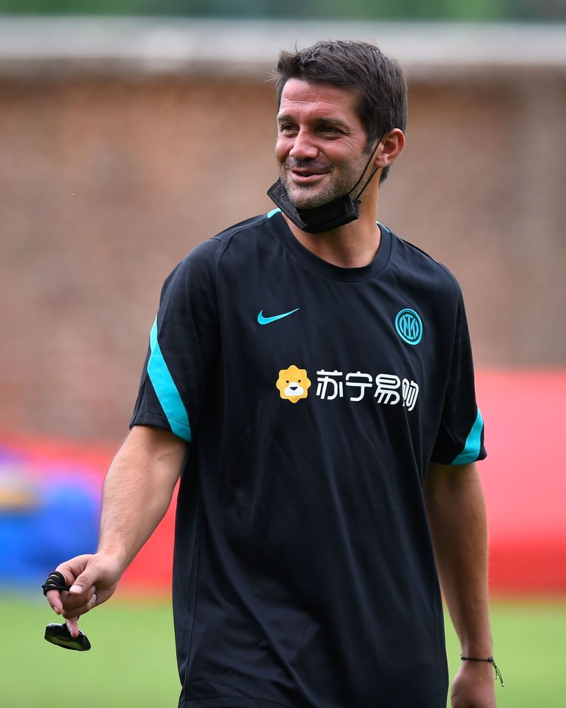 Cristi Chivu, primul antrenament la Inter Primavera: