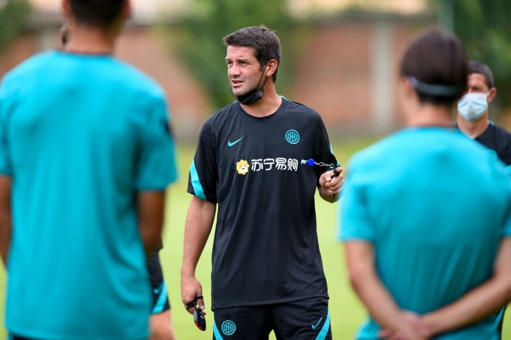 Cristi Chivu, primul antrenament la Inter Primavera: 