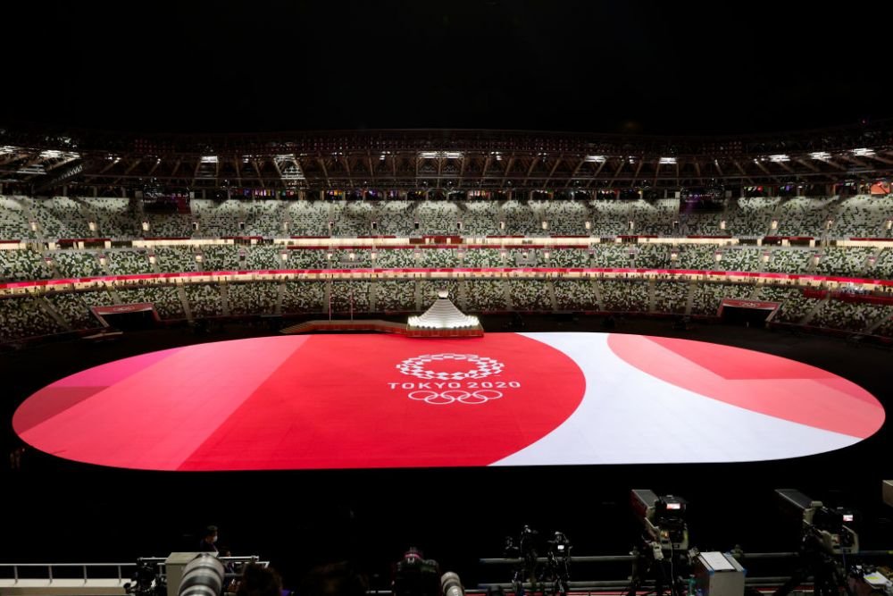 Ceremonia de deschidere a JO de la Tokyo. Imagini inedite cu delegația României la festivitatea fără spectatori | FOTO_6