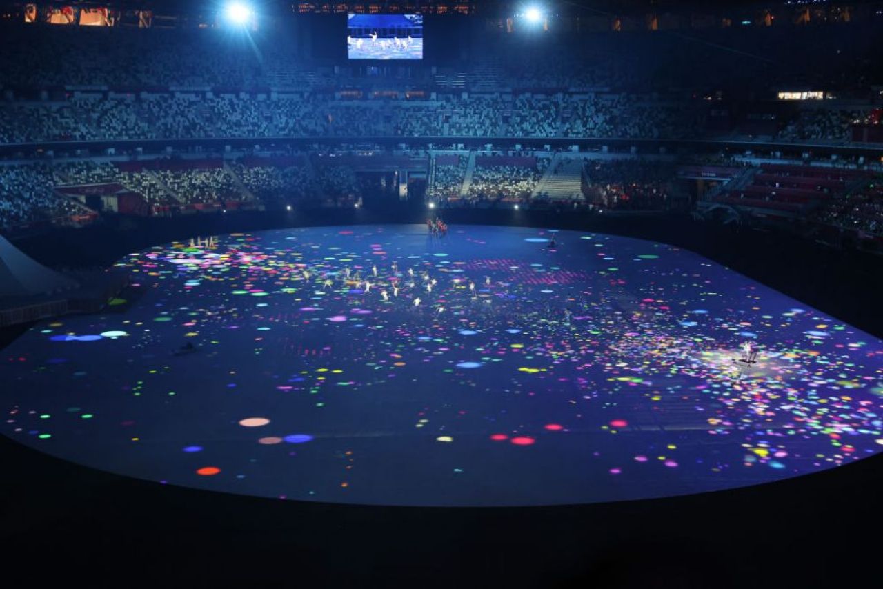 Ceremonia de deschidere a JO de la Tokyo. Imagini inedite cu delegația României la festivitatea fără spectatori | FOTO_7