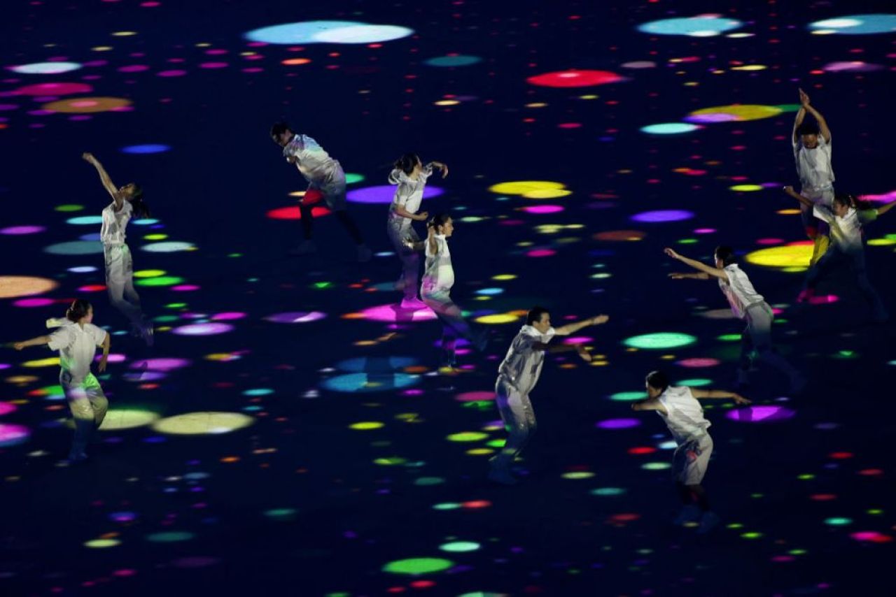 Ceremonia de deschidere a JO de la Tokyo. Imagini inedite cu delegația României la festivitatea fără spectatori | FOTO_15