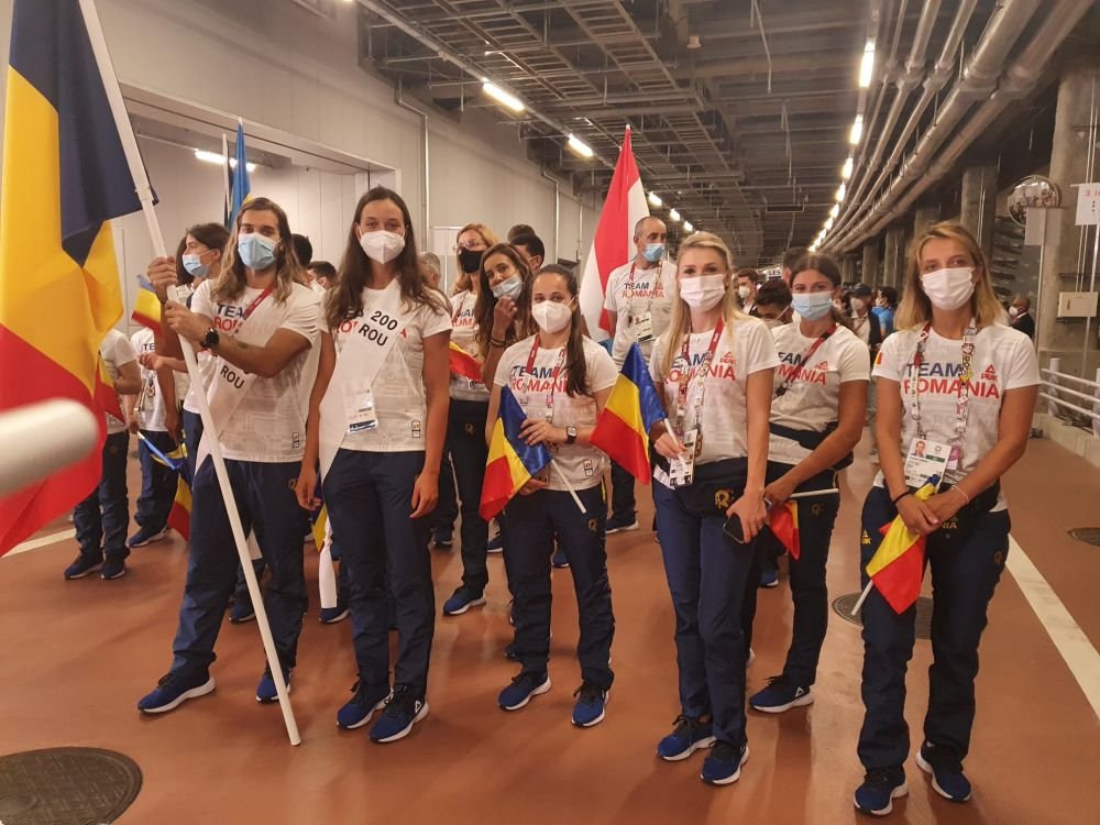 Ceremonia de deschidere a JO de la Tokyo. Imagini inedite cu delegația României la festivitatea fără spectatori | FOTO_25