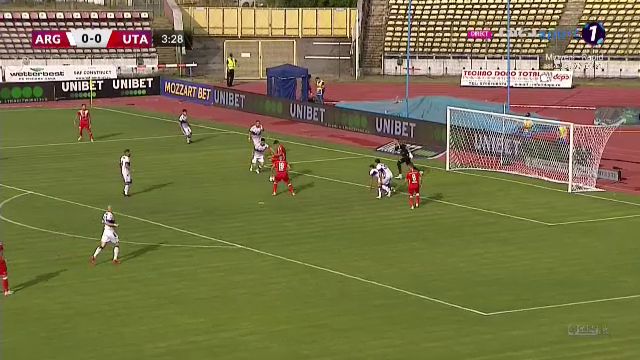 Trei puncte luate cu o bijuterie de gol! UTA s-a impus la Pitești datorită reușitei lui Dangubic! _2