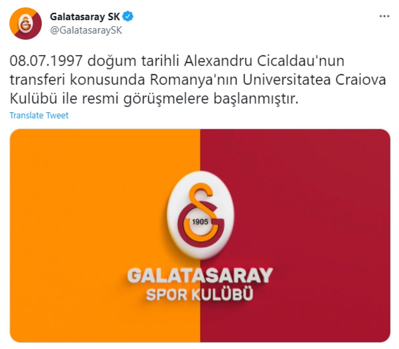 Galatasaray confirmă negocierile cu Cicâldău! Prima reacție oficială a turcilor _2