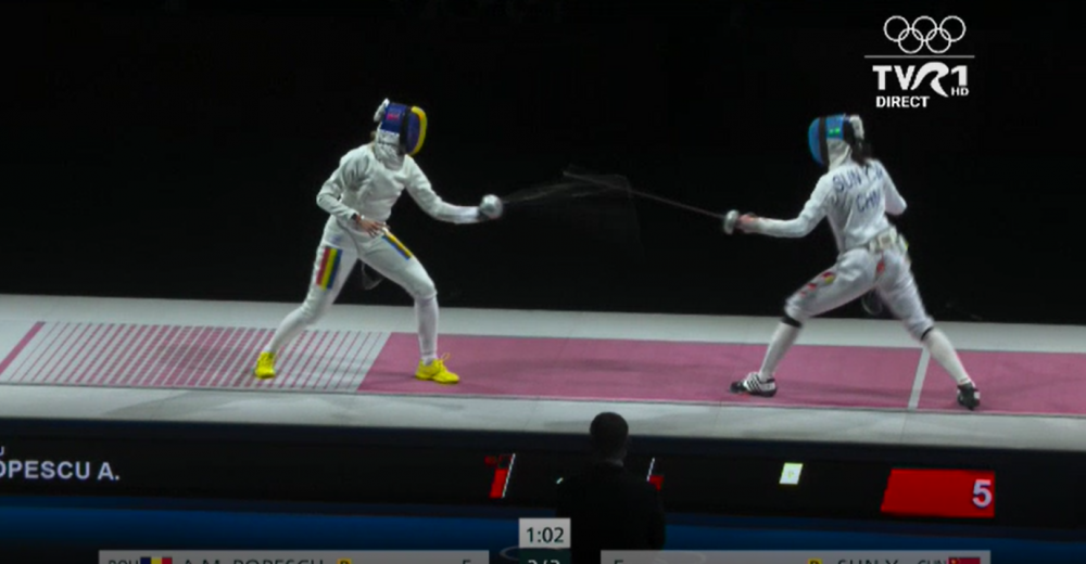 Cele mai frumoase imagini din finala olimpică de spadă. Ana Maria Popescu, medalie de argint la Tokyo GALERIE FOTO _11