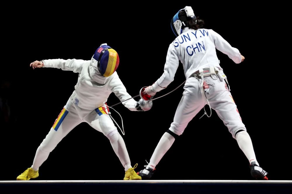 Cele mai frumoase imagini din finala olimpică de spadă. Ana Maria Popescu, medalie de argint la Tokyo GALERIE FOTO _14
