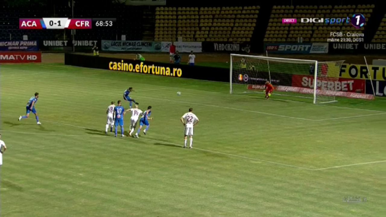 Academica Clinceni - CFR Cluj 1-2 | Victorie cu emoții adusă de Latovlevici! Alibec a debutat, însă nu a reușit să înscrie_12