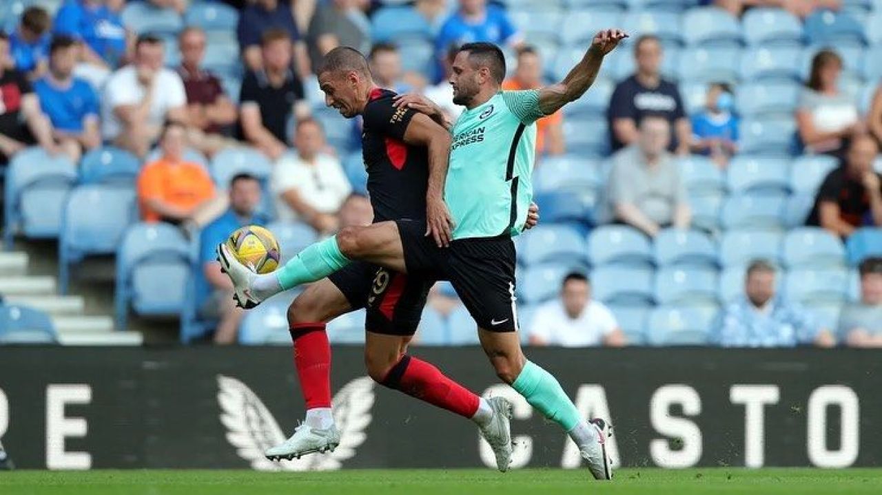 Florin Andone a revenit pe teren! Atacantul lui Brighton s-a duelat cu Ianis Hagi_2