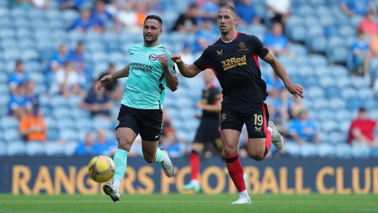 Florin Andone a revenit pe teren! Atacantul lui Brighton s-a duelat cu Ianis Hagi_5