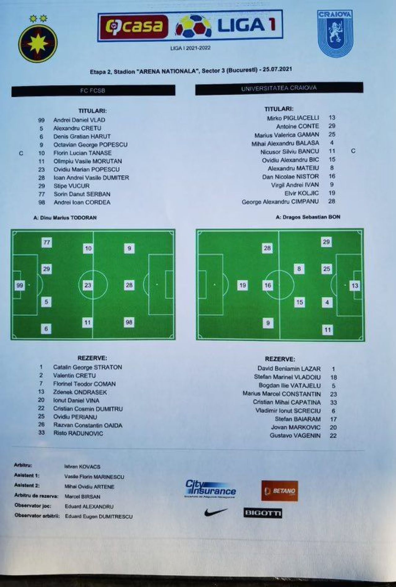 FCSB - Universitatea Craiova 4-1 | Jucătorii lui Todoran s-au dezlănțuit pe Arena Națională! Victorie clară pentru FCSB_2