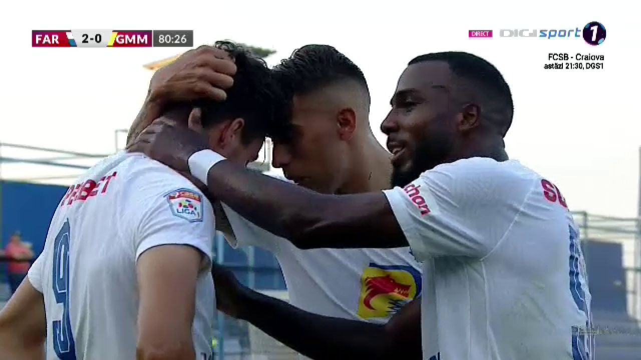 Transferul la Farul l-a „trezit” pe Adrian Petre, care a înscris cu Gaz Metan: