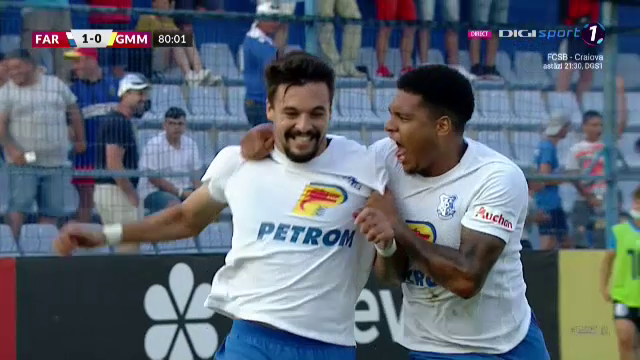Transferul la Farul l-a „trezit” pe Adrian Petre, care a înscris cu Gaz Metan: 