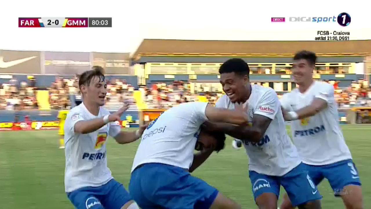 Transferul la Farul l-a „trezit” pe Adrian Petre, care a înscris cu Gaz Metan: