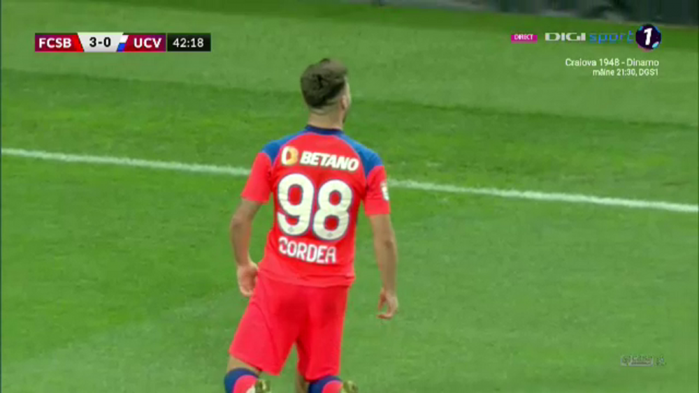 Becali și-a luat „mașină de goluri”! Cordea, încă un meci cu gol în tricoul FCSB-ului _2