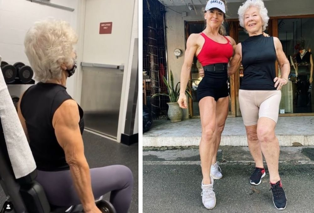 O bunicuță e influencer pe internet! E o cunoscută instructoare de fitness, la aproape 75 de ani