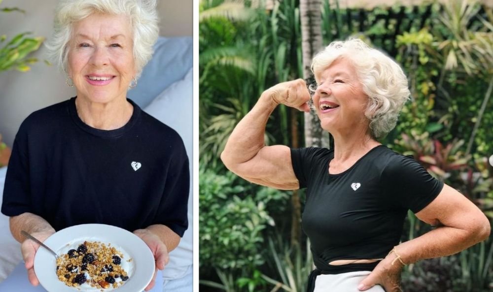 O bunicuță e influencer pe internet! E o cunoscută instructoare de fitness, la aproape 75 de ani_13