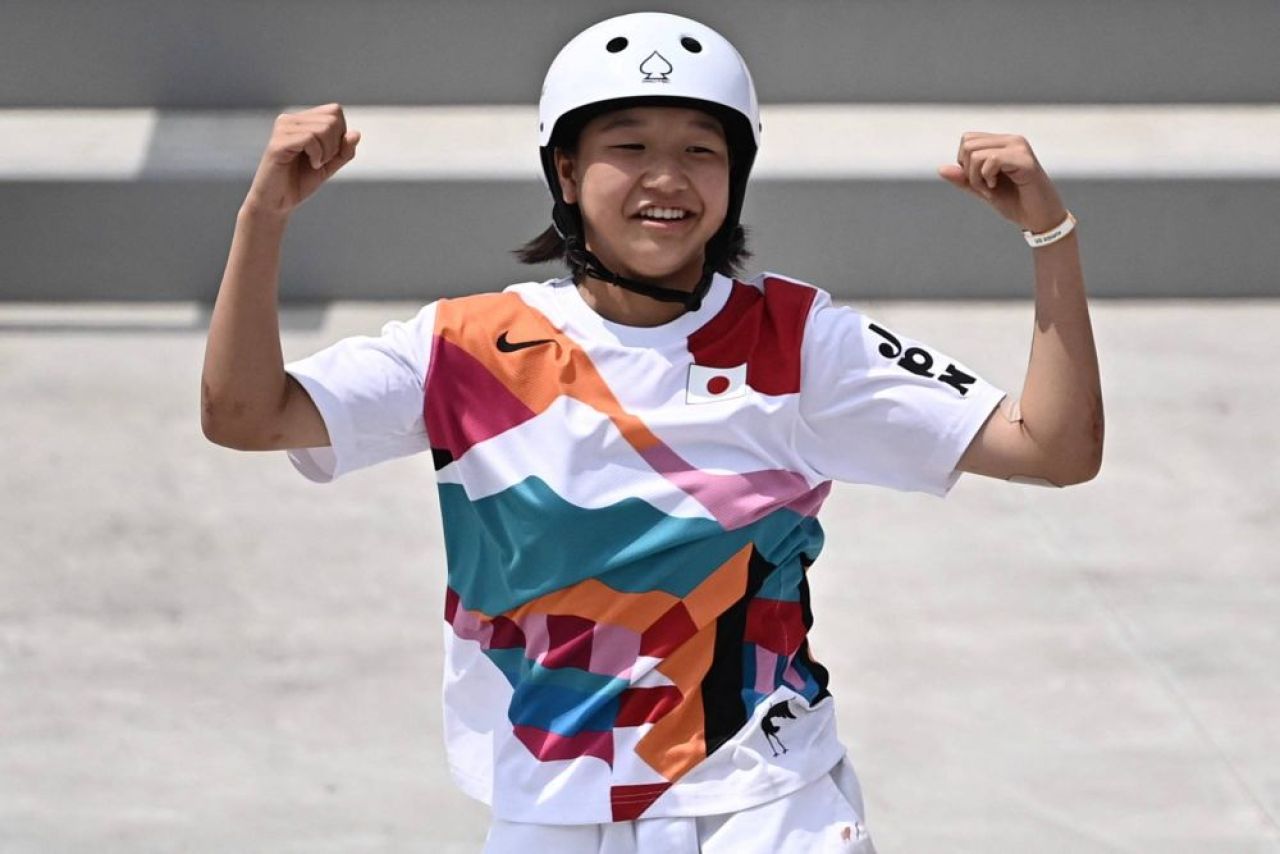 O japoneză de 13 ani a câștigat aurul olimpic! Locul doi are aceeași vârstă, iar medaliata cu bronz a împlinit 16 ani_5