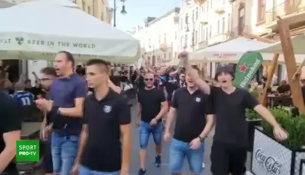 VIDEO | Imagini de senzație cu suporterii lui FCU Craiova, înaintea derbyului cu Dinamo!