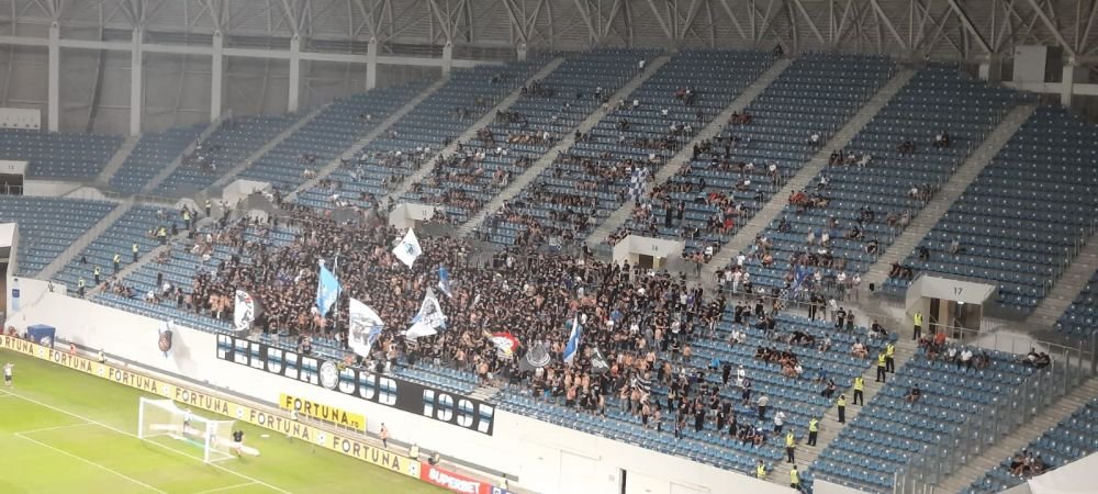 „Piesa rap sau manele la proțap? / ConȘtiința voastră e curată?” Duel în bannere între suporteri lui FCU Craiova și Dinamo_4