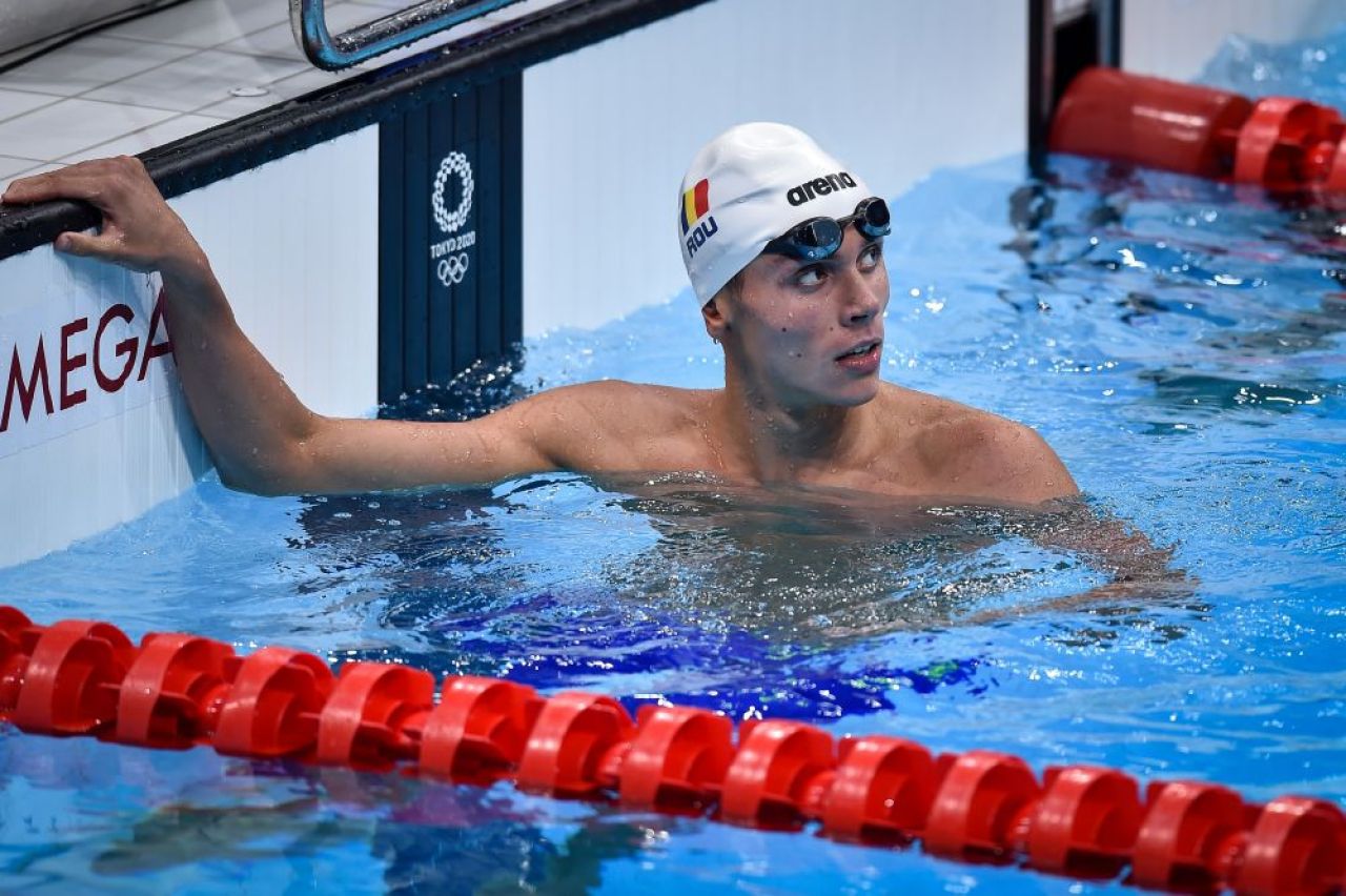 Popovici, reacție de campion după calificarea în finala de la 100 m liber: