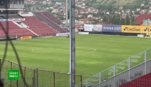 Furtună la Cluj înaintea returului cu Lincoln! Imagini de ultimă oră de la stadion