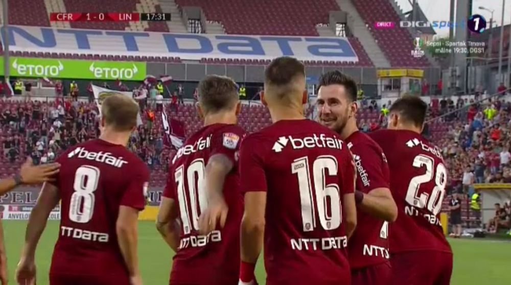 Chipciu și Sigurjonsson au făcut spectacol în victoria CFR-ului, scor 2-0, cu Lincoln. Aici ai tot ce s-a întâmplat_3