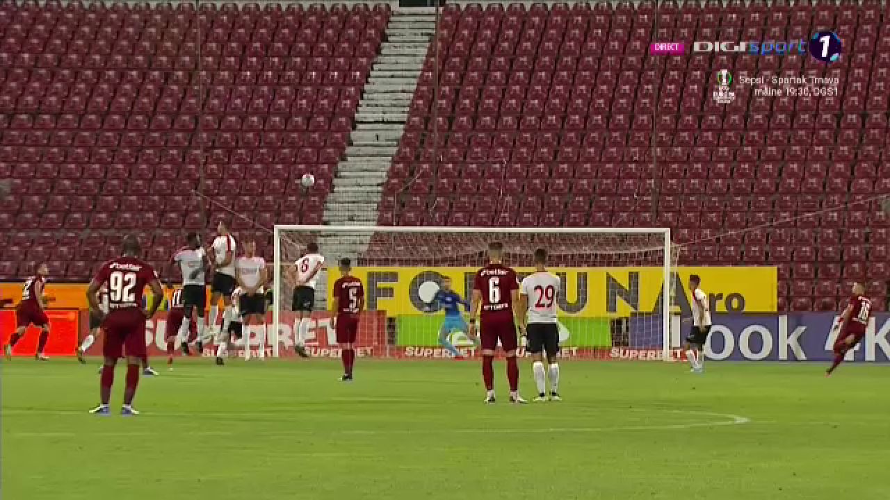 Moment de magie la Cluj! Sigurjonsson, gol fabulos marcat din lovitură liberă! _3