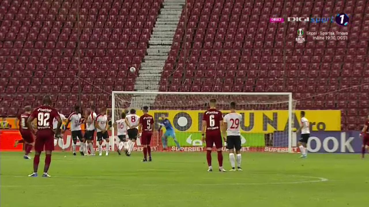 Moment de magie la Cluj! Sigurjonsson, gol fabulos marcat din lovitură liberă! _4